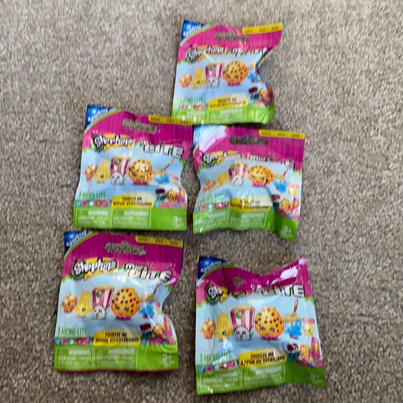Shopkins micro lite series 1 lot of 5 - Picture 1 of 1
